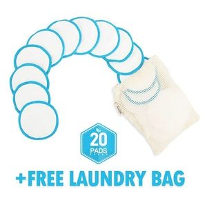 20Pcs Reusable Cotton Rounds